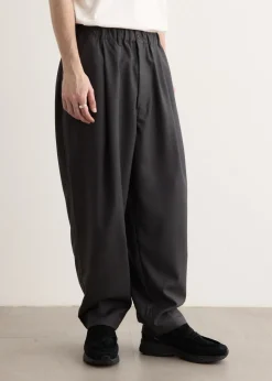 Summer Wool Wide Pants