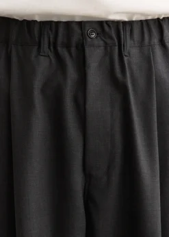 Summer Wool Wide Pants