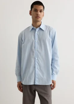 Suvin High Count Cloth Stripe Shirt