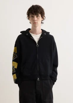 SWT Knit ZIP-UP GYM Parka (PECKISH RAINBOWY)