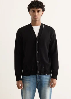 Symbol Embroidery Cardigan