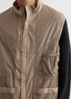 Tech Reversible Wind Shield Vest Jacket