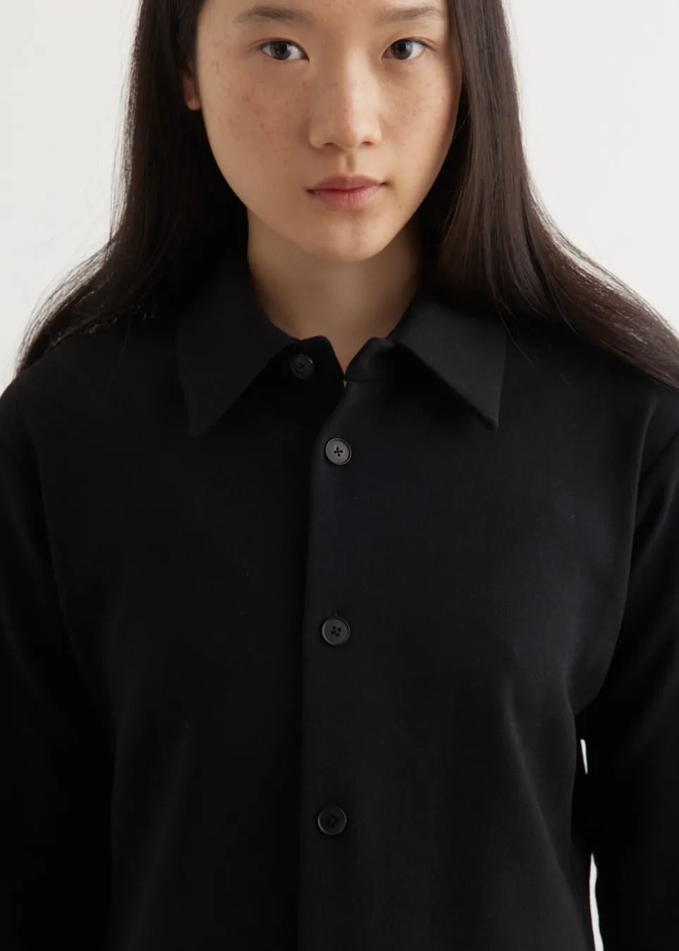Tense Wool Double Cloth Shirt