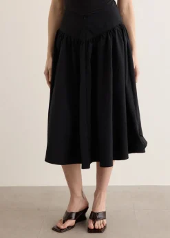 The Deba Midi Skirt