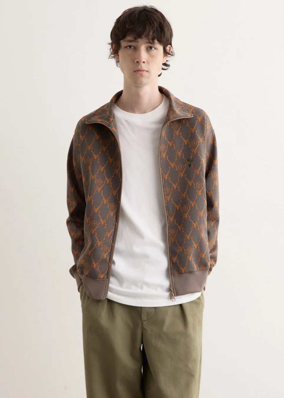 Trainer Jacket - Poly Jacquard