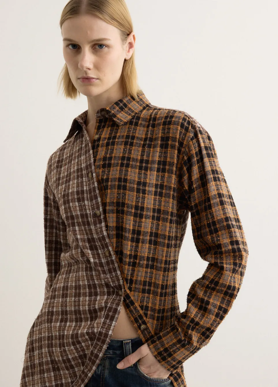 Twist Check Shirt