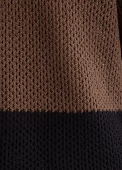 Two Tone Crochet Polo