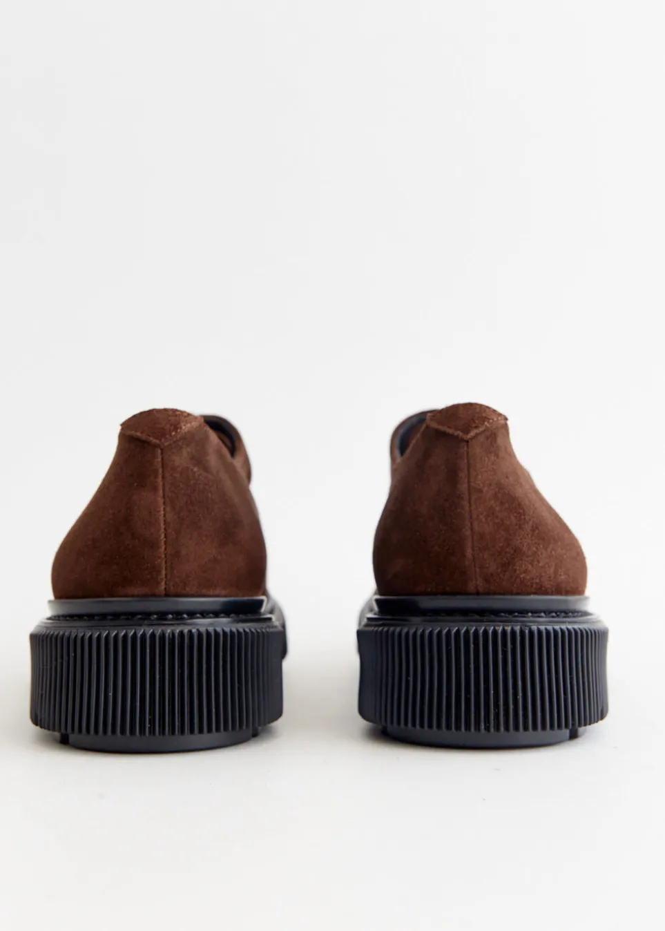 Type 124 Suede Derbies