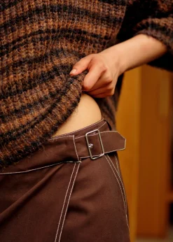 Umbra Wrap Midi Skirt