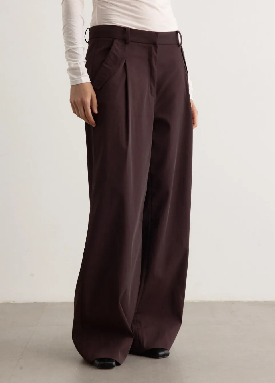 Utility Pleat Pants