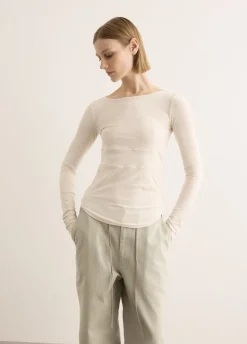 Velvet Corset Point Sleeve Top