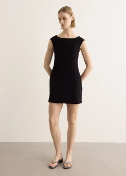 Velvet Tunic Mini Dress