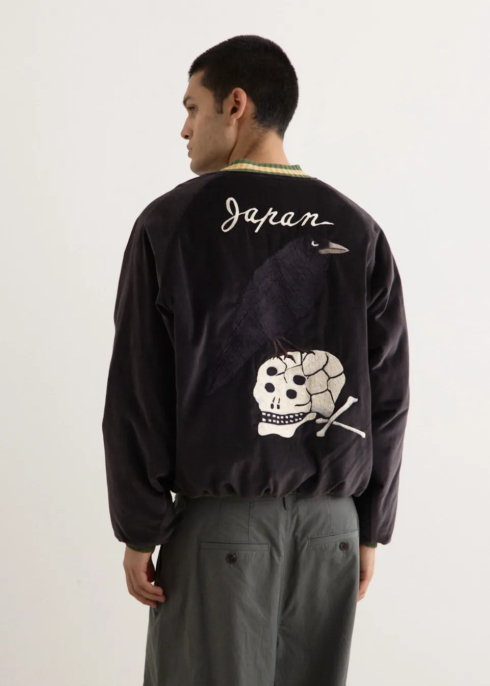 Velveteen Souvenir Jacket (Raven&Skull)