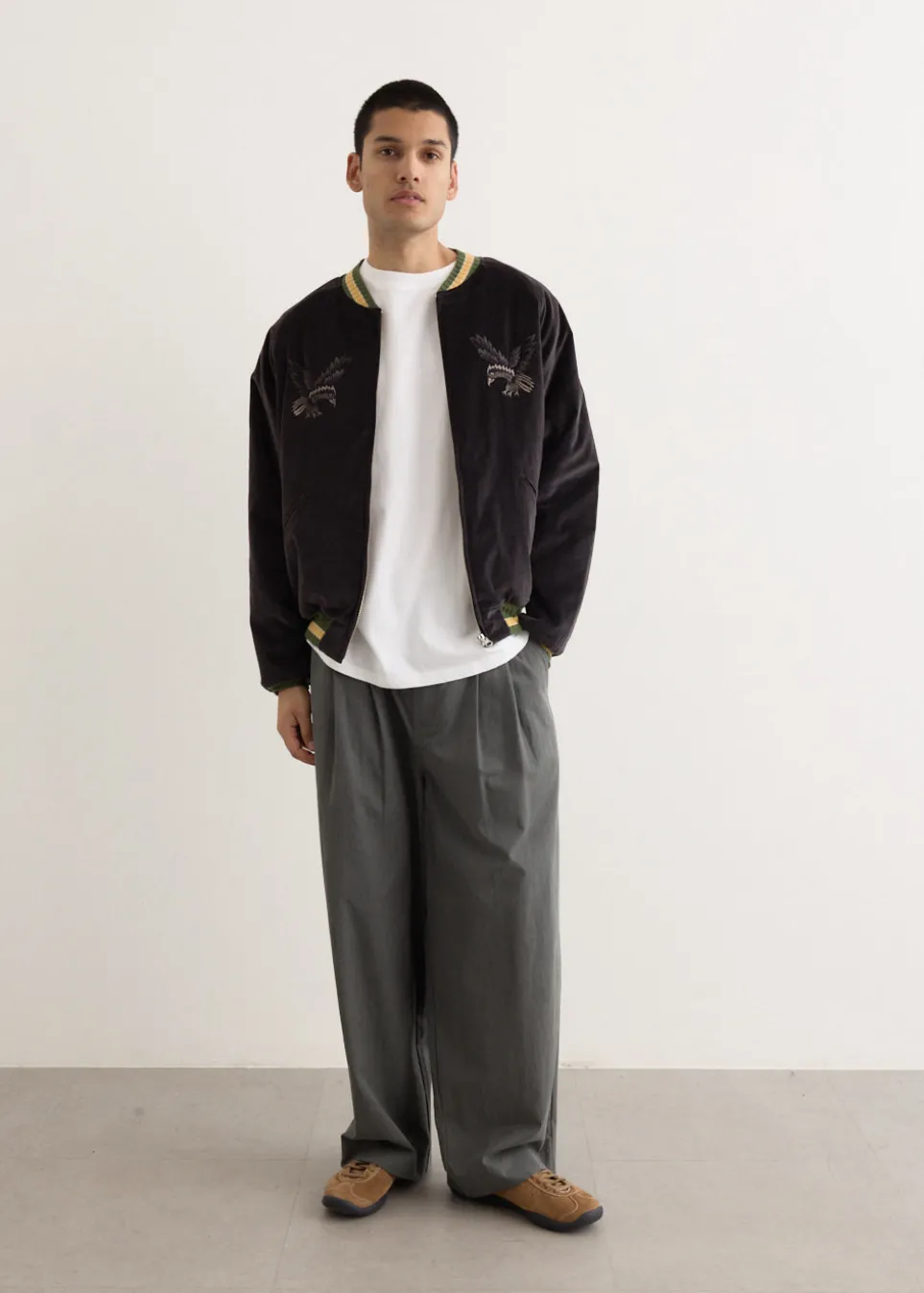 Velveteen Souvenir Jacket (Raven&Skull)