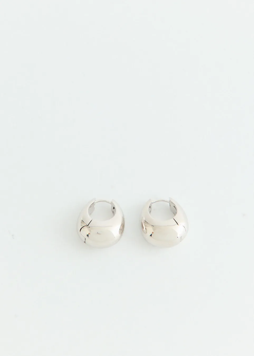 Volume Waterdrop One-touch Earrings Medium