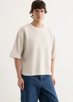 Waffle Half Sleeve T-Shirt