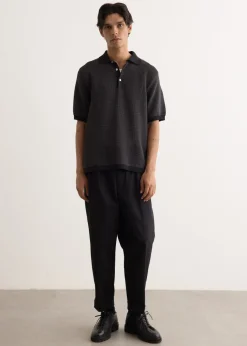 Washi 2 Tone Knit Polo