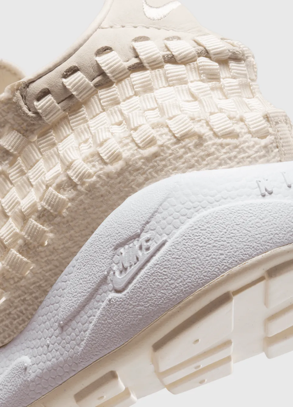 Women's Air Footscape Woven 'Phantom Light Bone' Sneakers