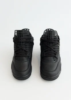 Women's Air Jordan 4 Net 'Black' Sneakers