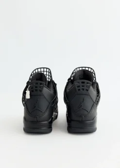 Women's Air Jordan 4 Net 'Black' Sneakers