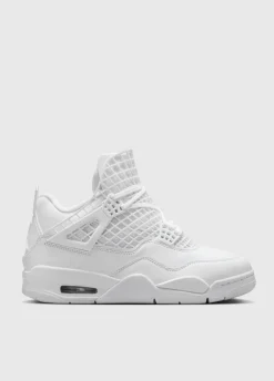 Women's Air Jordan 4 Net 'Triple White' Sneakers
