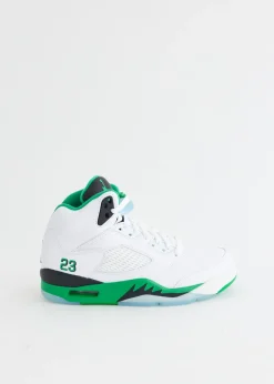 Women's Air Jordan 5 Retro 'Lucky Green' Sneakers