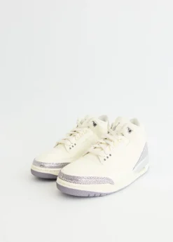 Women's Air Jordan 3 Retro 'Sail Cement Grey' Sneakers