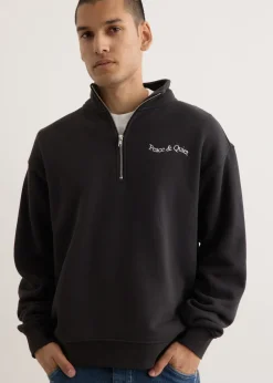Wordmark Quarter Zip-Up