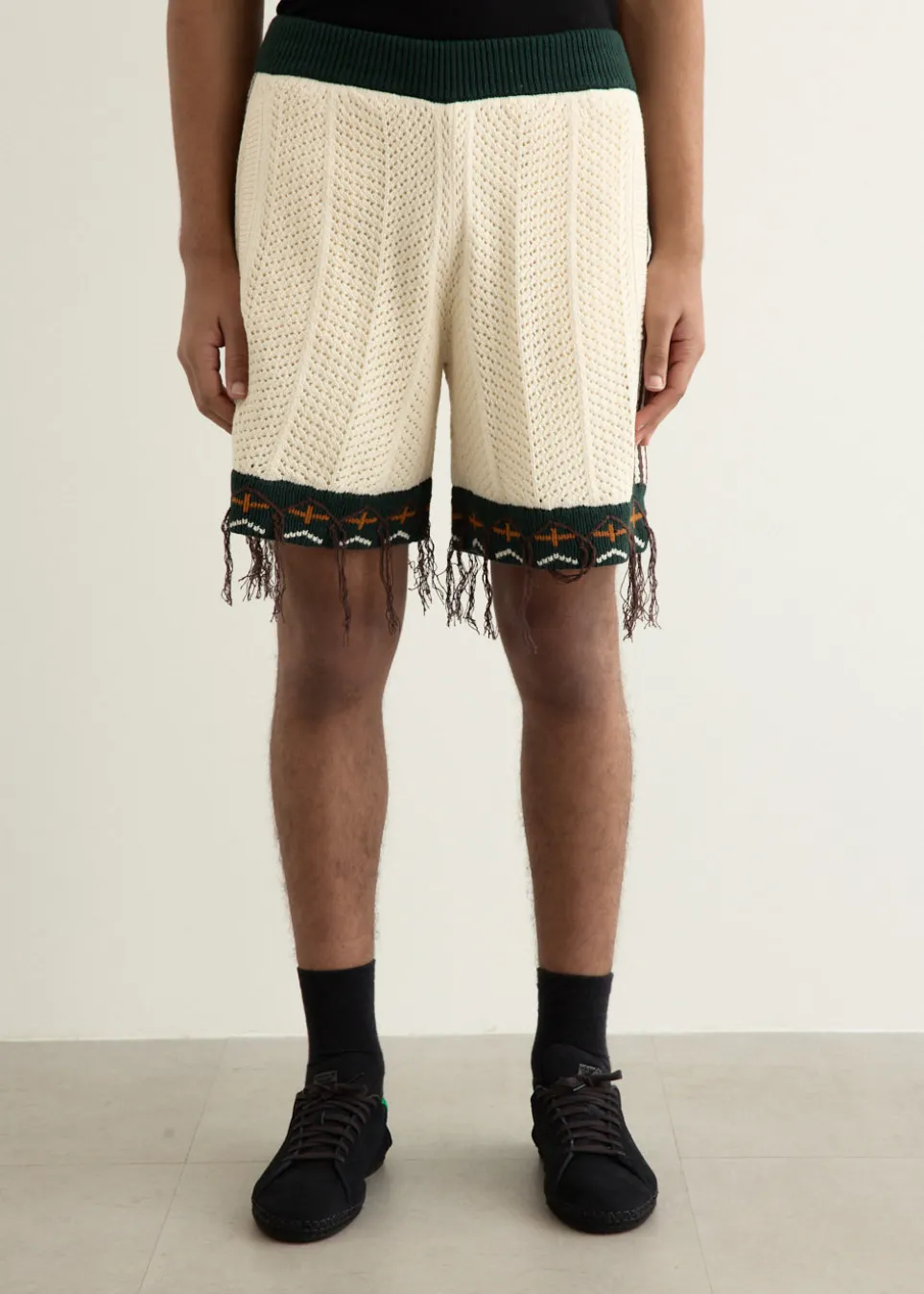 x CLOT by Edison Chen Crochet Shorts