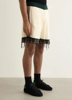 x CLOT by Edison Chen Crochet Shorts