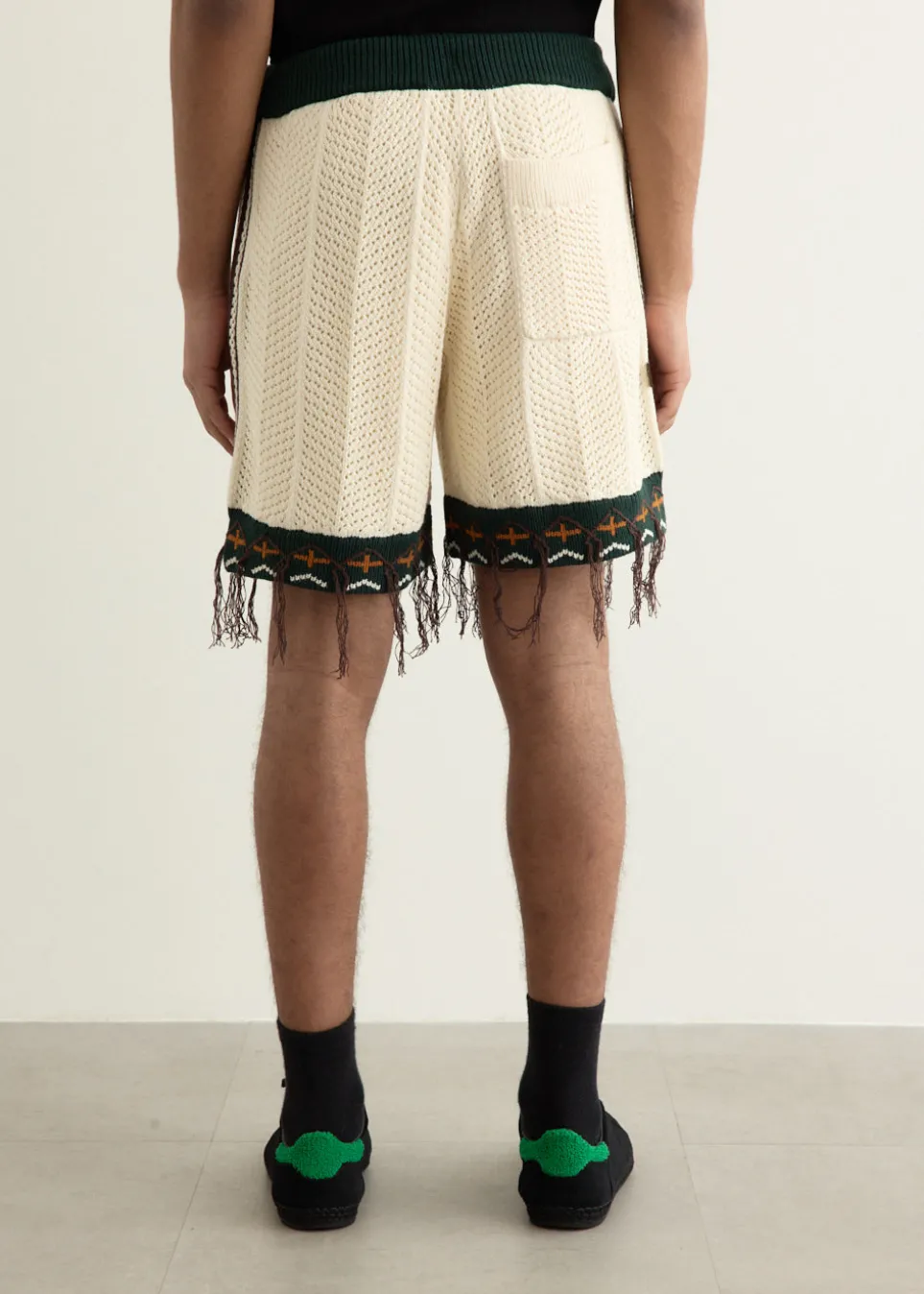 x CLOT by Edison Chen Crochet Shorts
