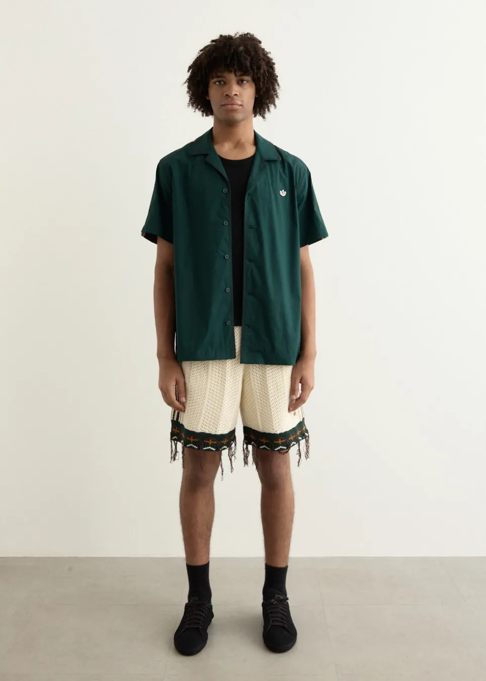 x CLOT by Edison Chen Crochet Shorts