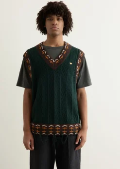 x CLOT by Edison Chen Crochet Vest
