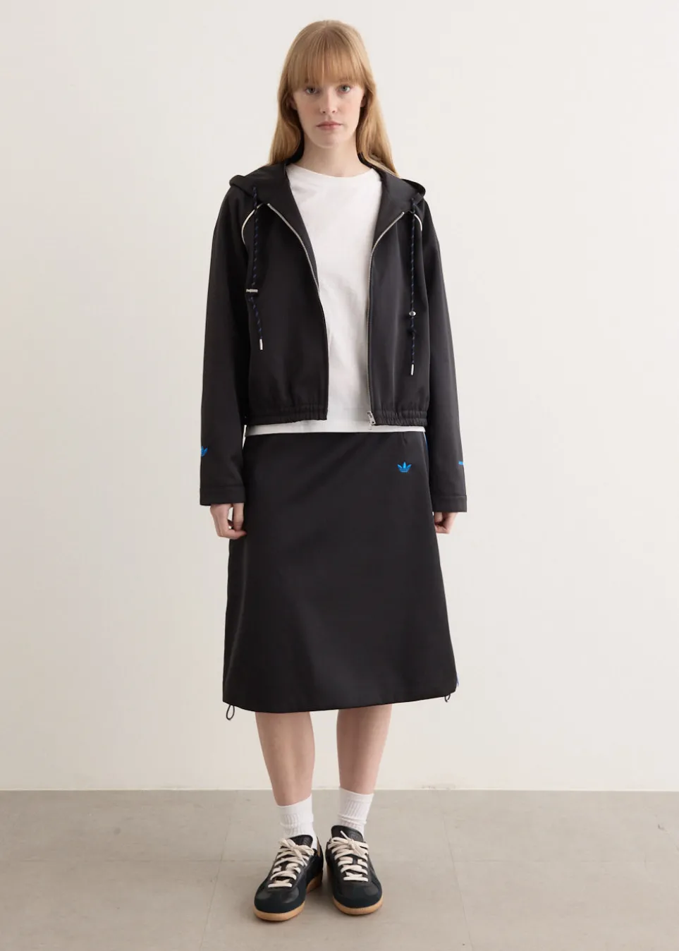 x Wales Bonner Satin Skirt