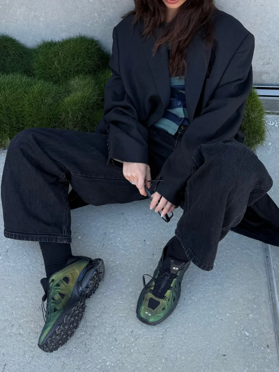 XT-Whisper Void 'Iridescent Green' Sneakers