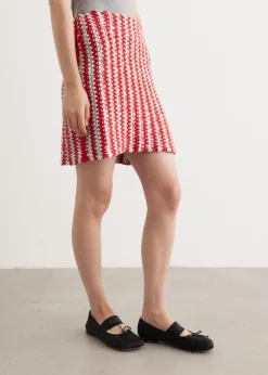 Zig Zag Crochet Skirt