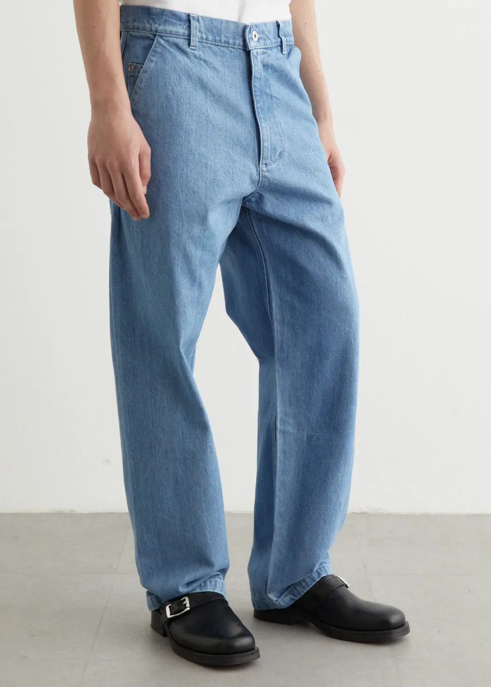 5 Pocket Denim Indigo Jeans