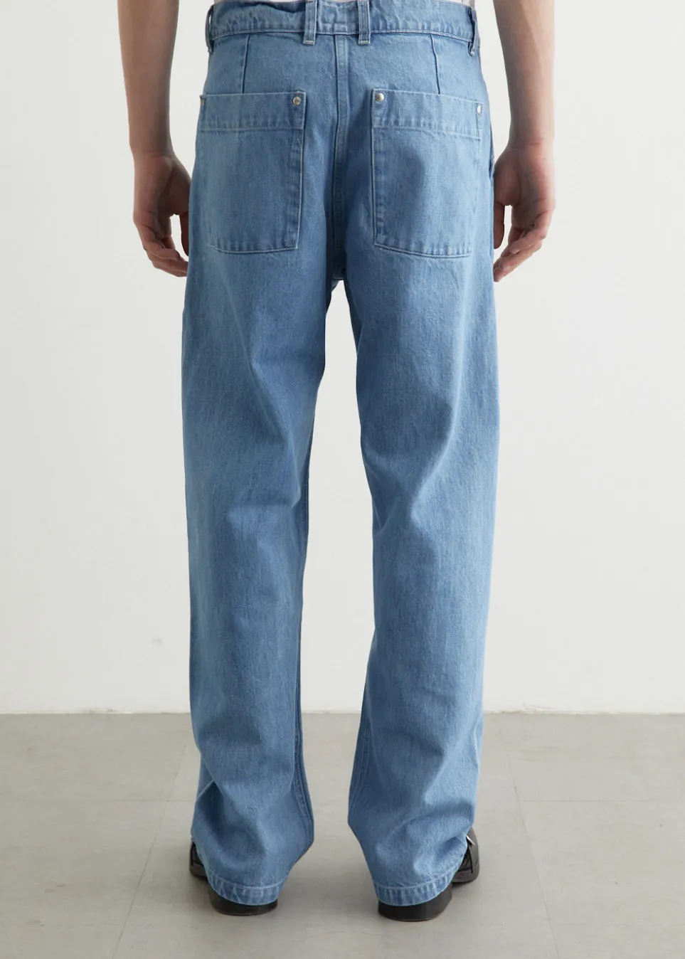 5 Pocket Denim Indigo Jeans