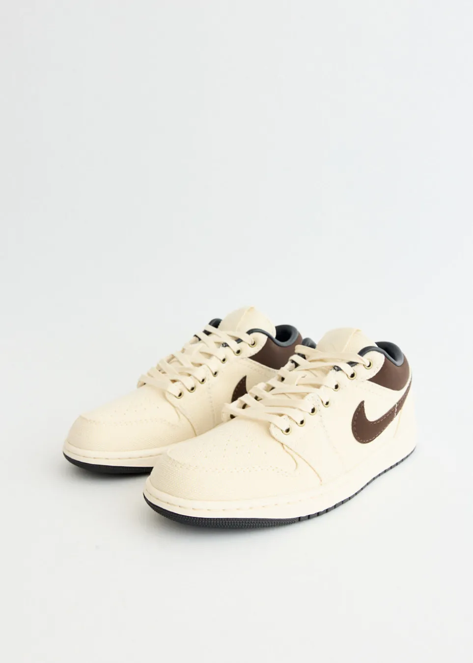 Air Jordan 1 Low Premium 'Pale Ivory' Sneakers