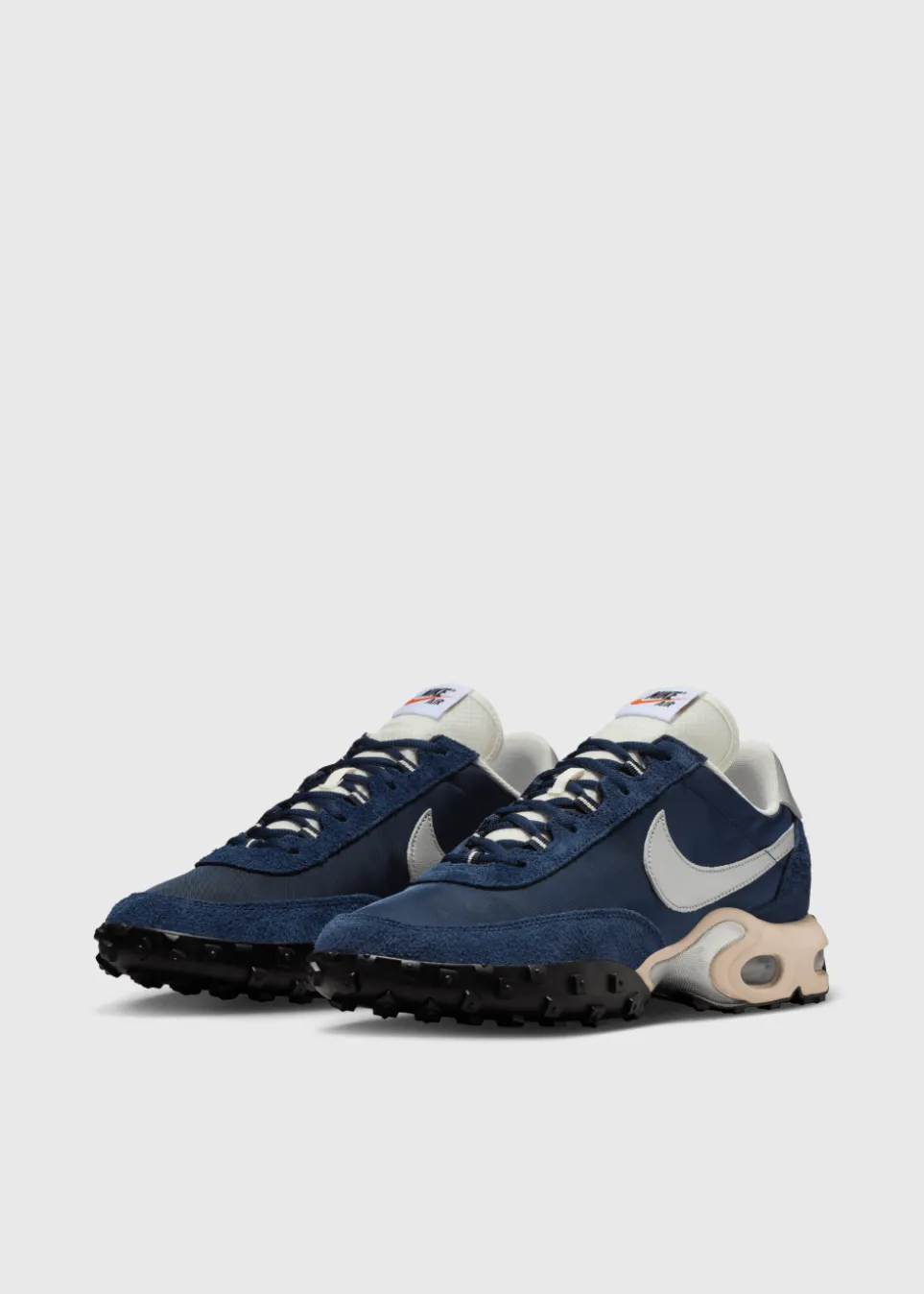 Air Max Waffle Racer 'Navy Silver' Sneakers