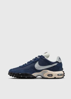 Air Max Waffle Racer 'Navy Silver' Sneakers