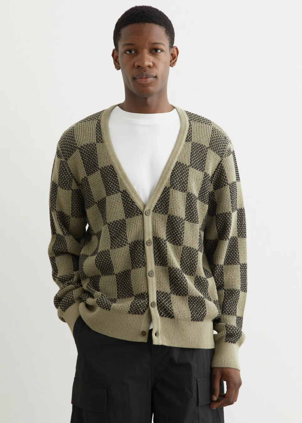 Alvin Check Cardigan