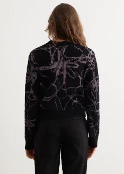 Analog Intarsia Crew Sweater