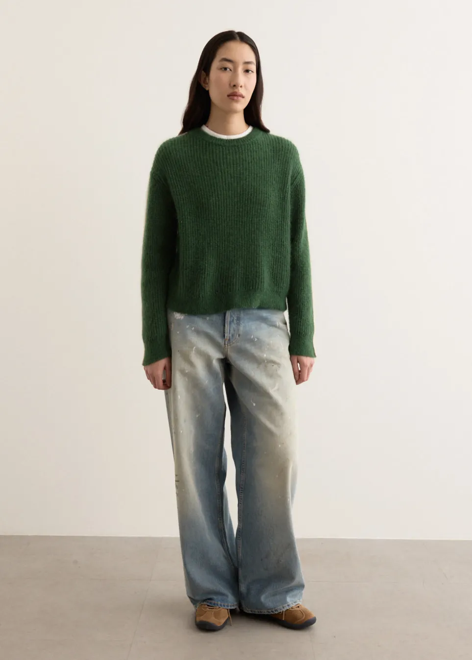 Arcade Stripe Sleeve Knit