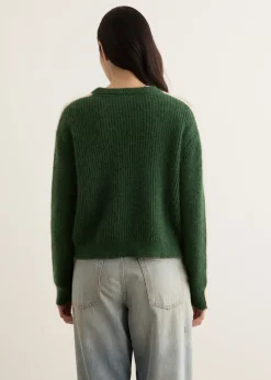 Arcade Stripe Sleeve Knit