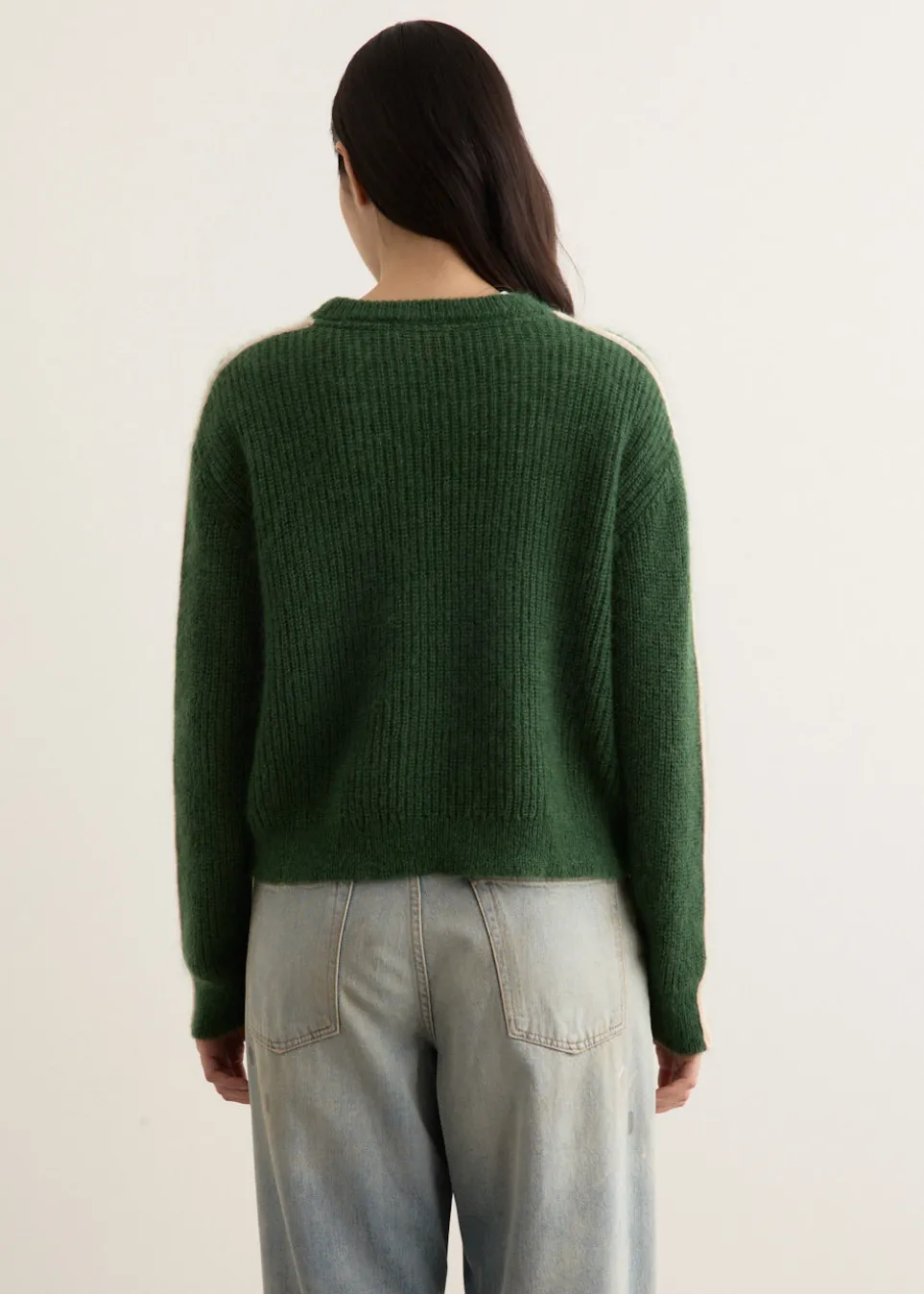 Arcade Stripe Sleeve Knit