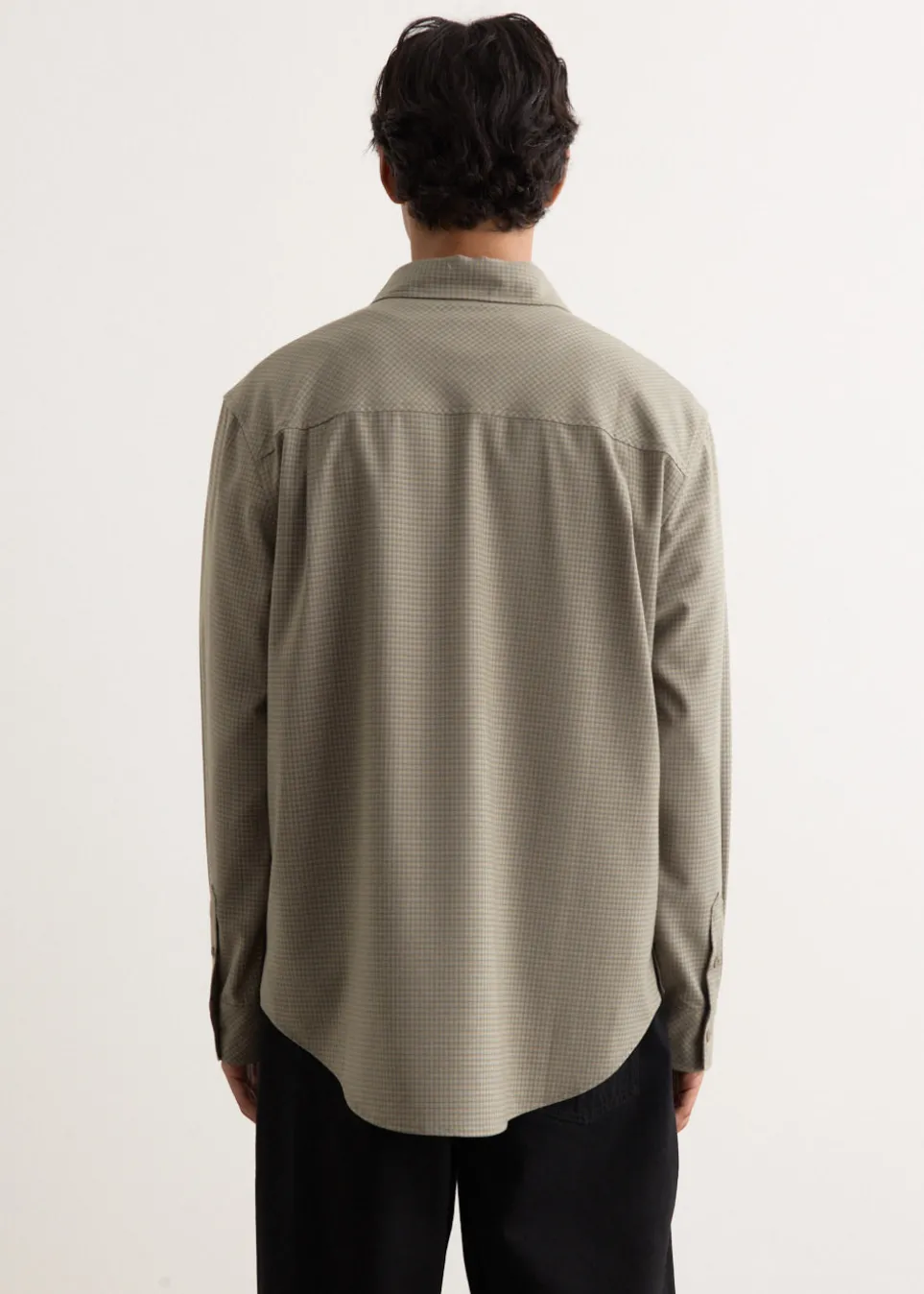 Azure Relaxed Check Shirt