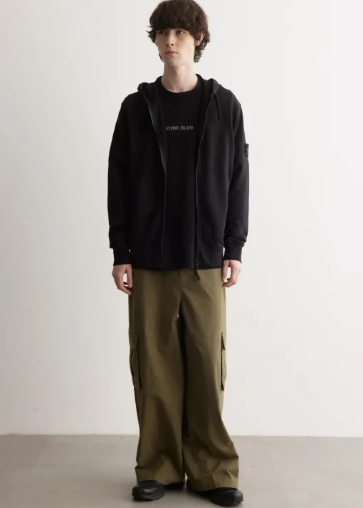 Badge Full Zip Hooded Sweatshirt