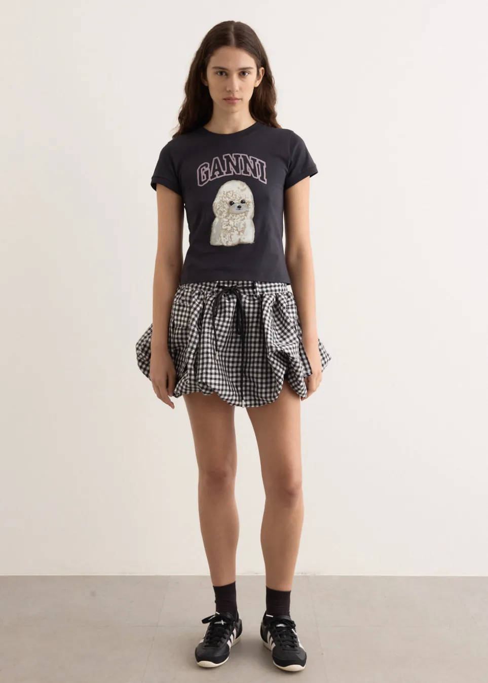 Basic Cotton Jersey Poodle Baby Fit T-Shirt