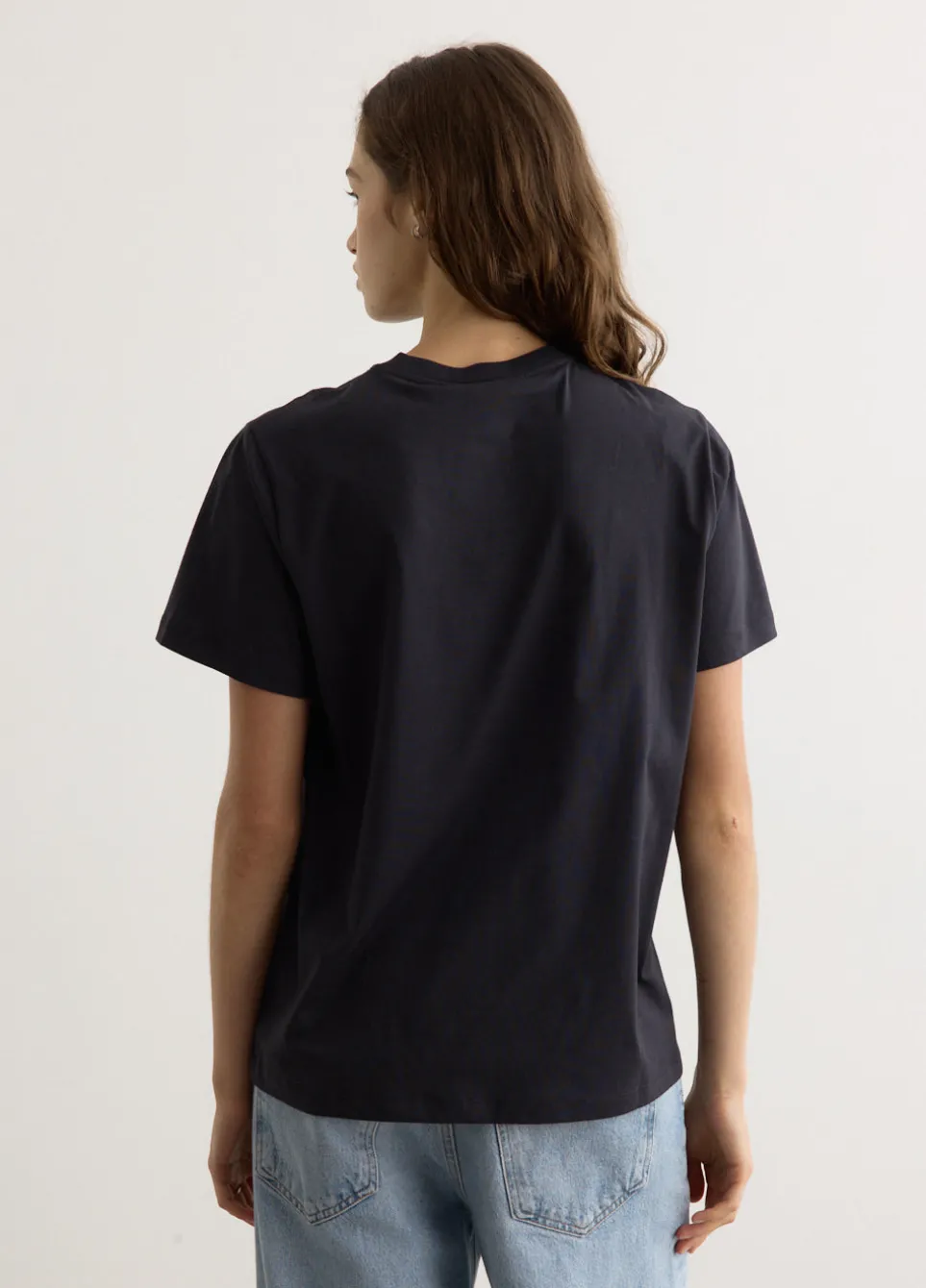 Basic Jersey Cherry Relaxed T-Shirt